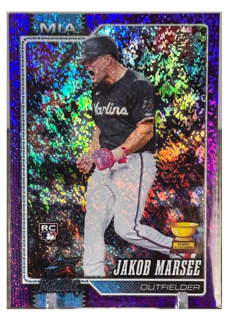 2026 Topps Jakob Marsee #37 card