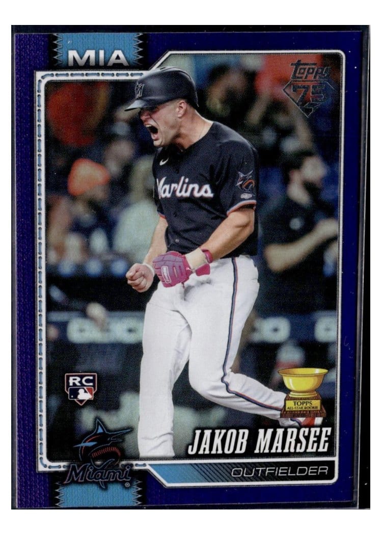2026 Topps Jakob Marsee #37 card