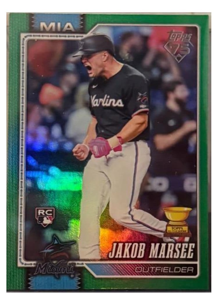 2026 Topps Jakob Marsee #37 card