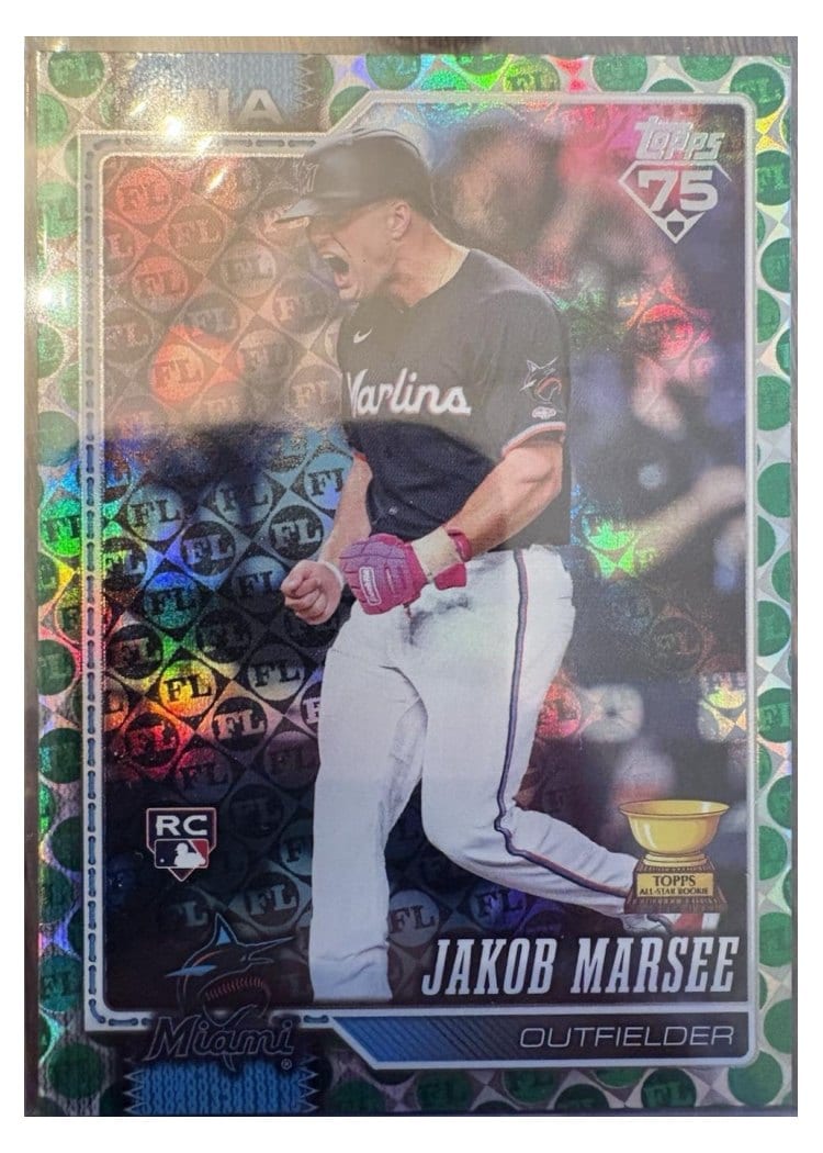 2026 Topps Jakob Marsee #37 card