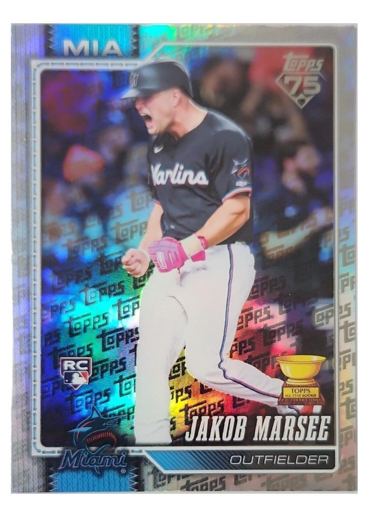 2026 Topps Jakob Marsee #37 card