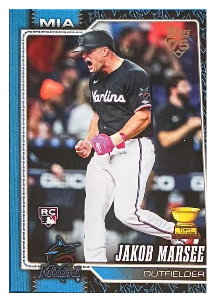 2026 Topps Jakob Marsee #37 card