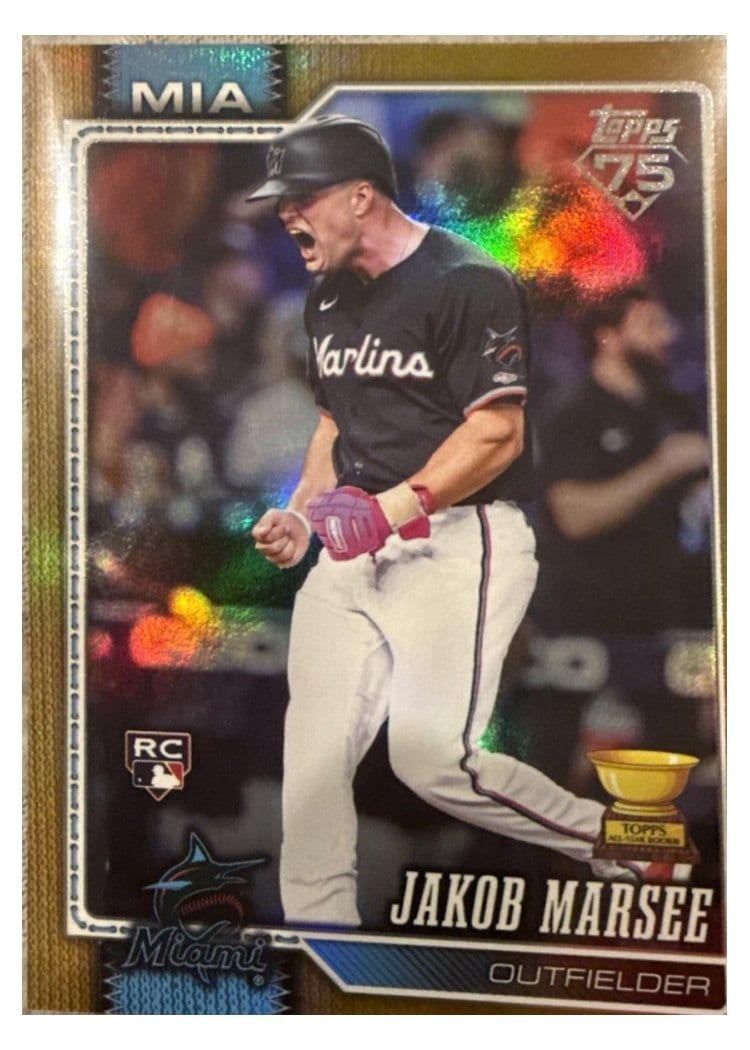 2026 Topps Jakob Marsee #37 card