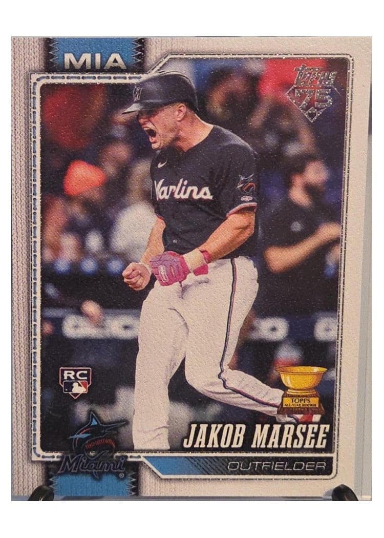 2026 Topps Jakob Marsee #37 card
