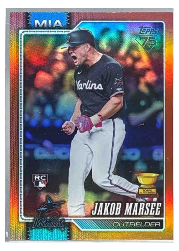 2026 Topps Jakob Marsee #37 card