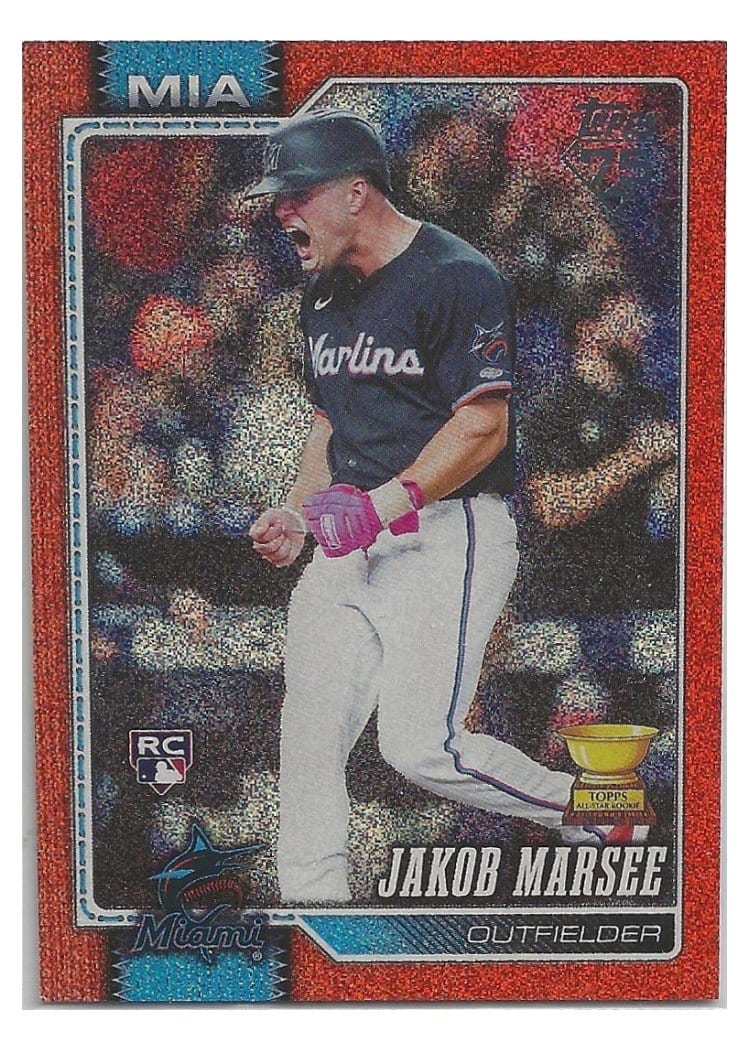 2026 Topps Jakob Marsee #37 card
