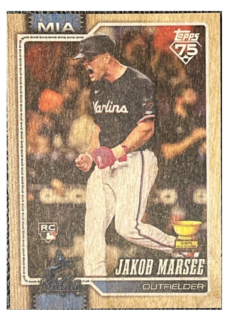 2026 Topps Jakob Marsee #37 card