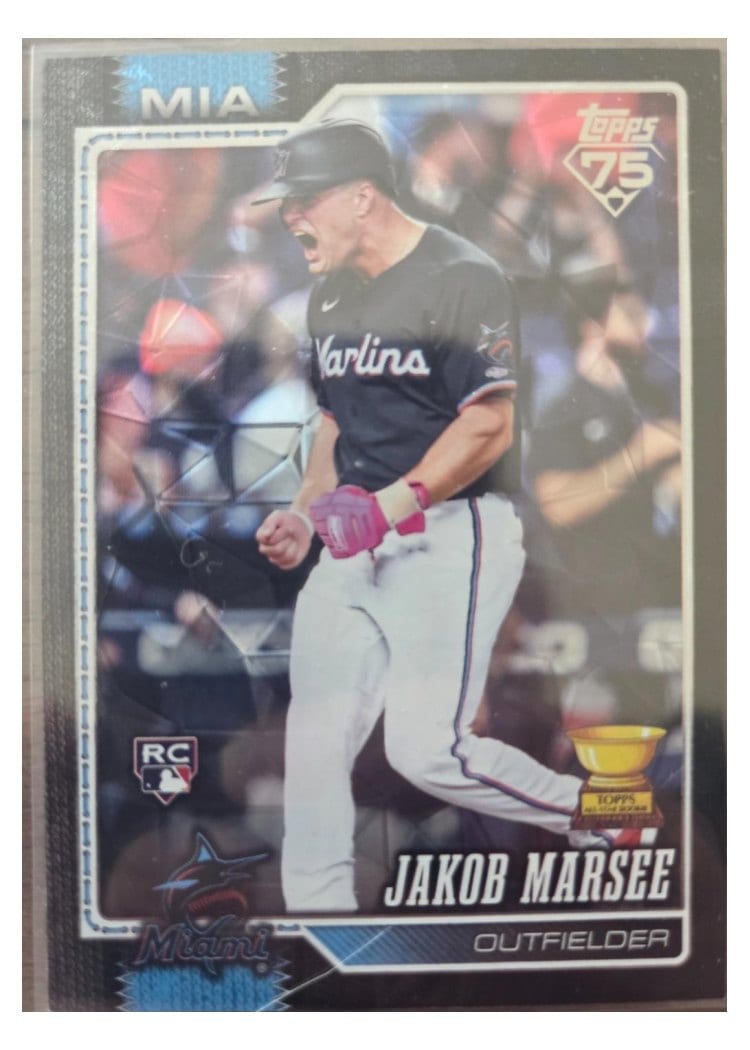 2026 Topps Jakob Marsee #37 card
