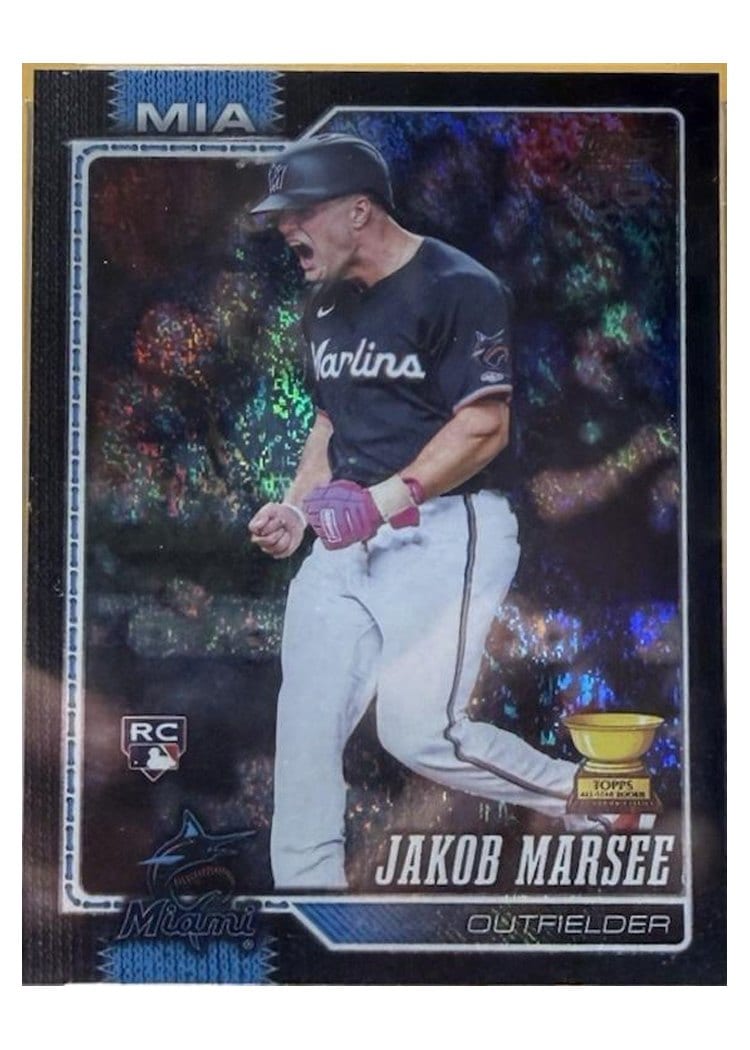 2026 Topps Jakob Marsee #37 card