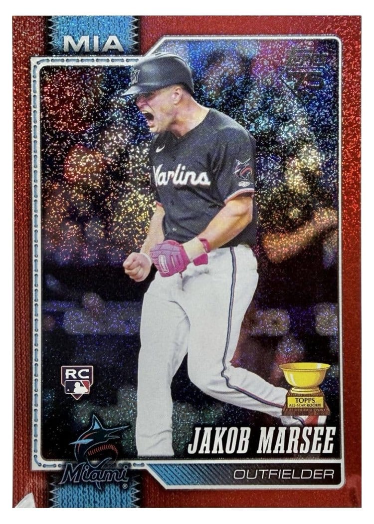 2026 Topps Jakob Marsee #37 card