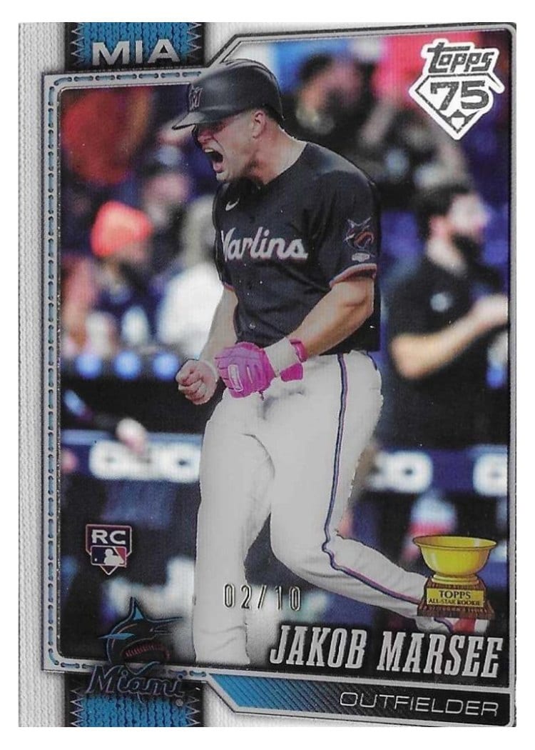 2026 Topps Jakob Marsee #37 card