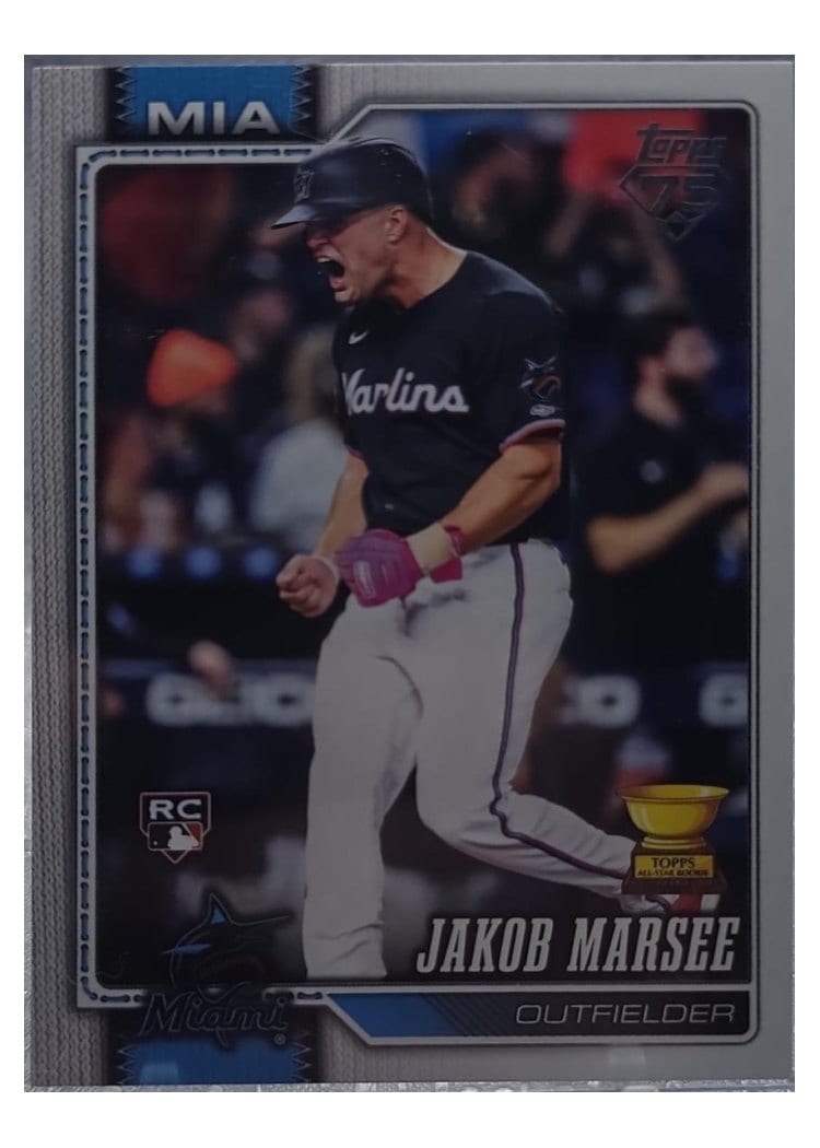 2026 Topps Jakob Marsee #37 card