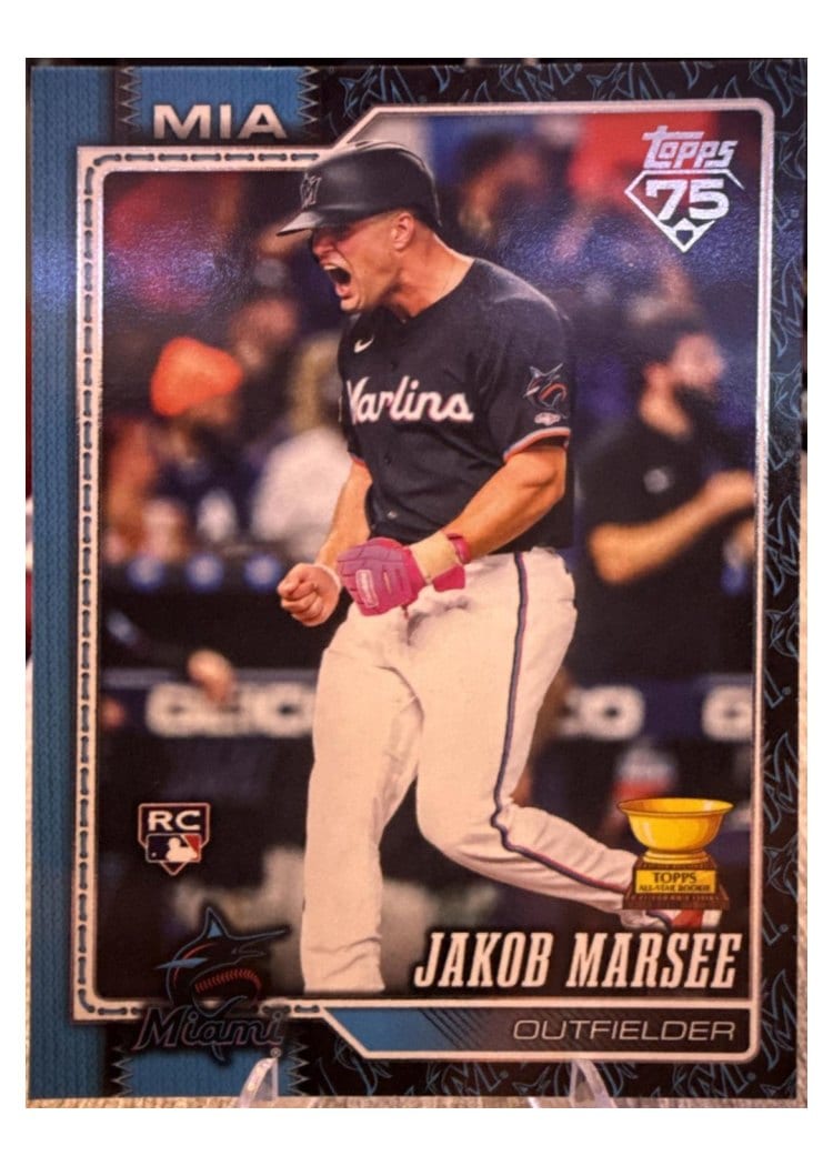 2026 Topps Jakob Marsee #37 card