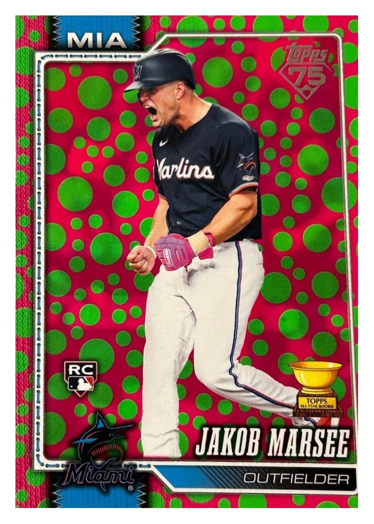 2026 Topps Jakob Marsee #37 card