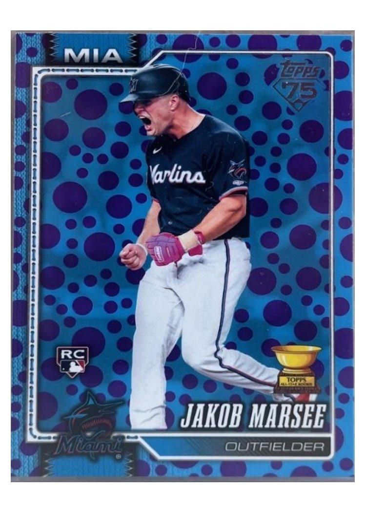 2026 Topps Jakob Marsee #37 card