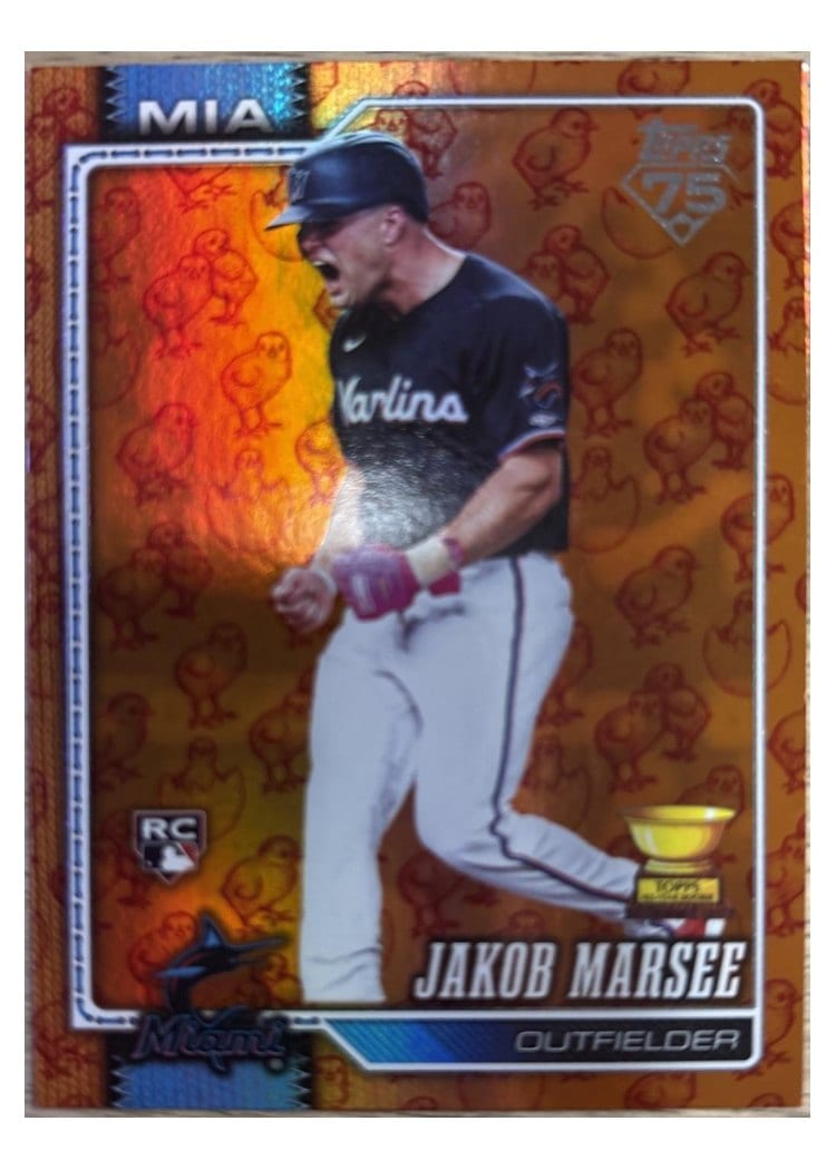 2026 Topps Jakob Marsee #37 card