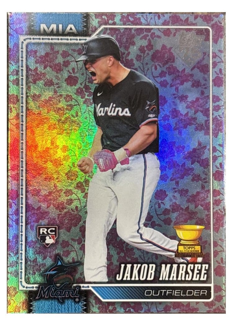 2026 Topps Jakob Marsee #37 card