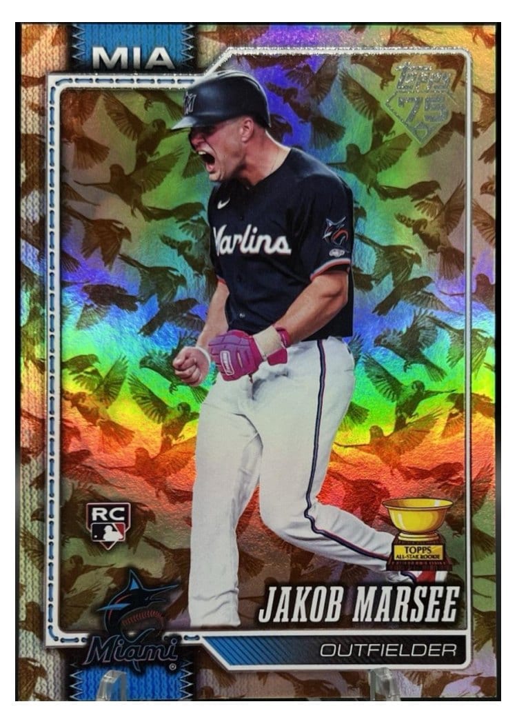 2026 Topps Jakob Marsee #37 card