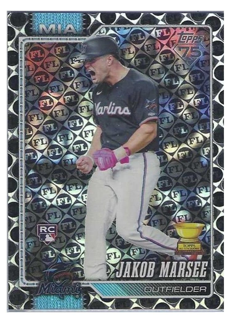 2026 Topps Jakob Marsee #37 card