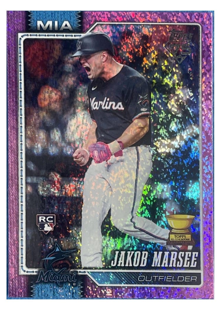 2026 Topps Jakob Marsee #37 card
