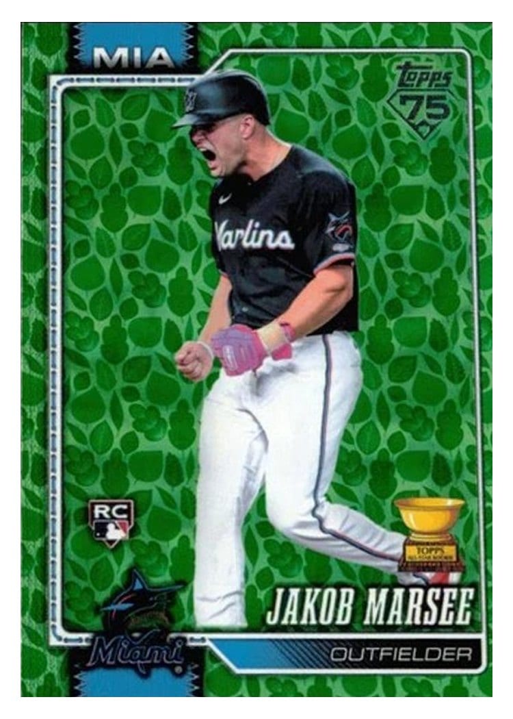 2026 Topps Jakob Marsee #37 card