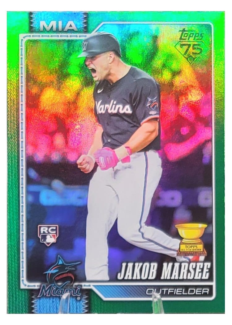 2026 Topps Jakob Marsee #37 card