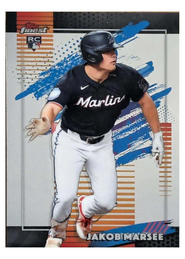 2026 Topps Finest Jakob Marsee #143 card