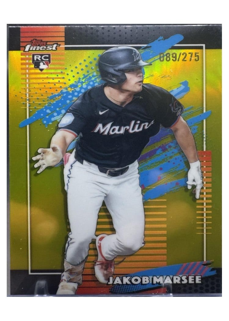 2026 Topps Finest Jakob Marsee #143 card