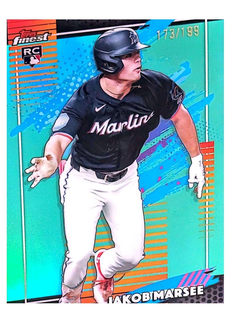 2026 Topps Finest Jakob Marsee #143 card