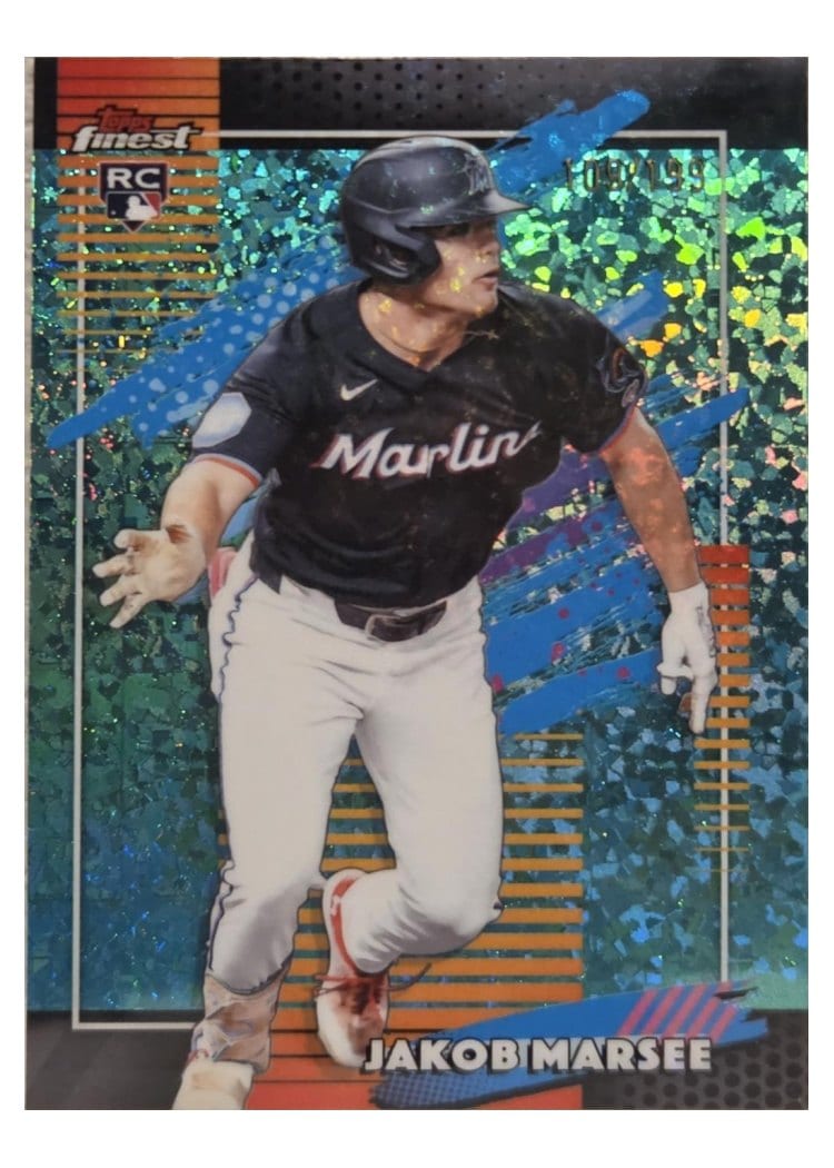 2026 Topps Finest Jakob Marsee #143 card