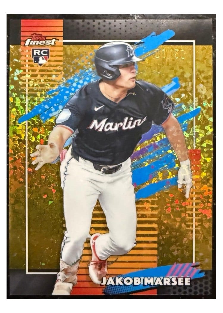 2026 Topps Finest Jakob Marsee #143 card