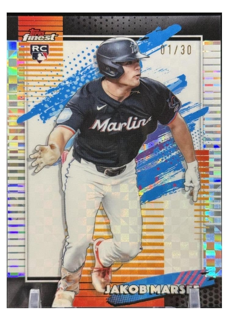 2026 Topps Finest Jakob Marsee #143 card