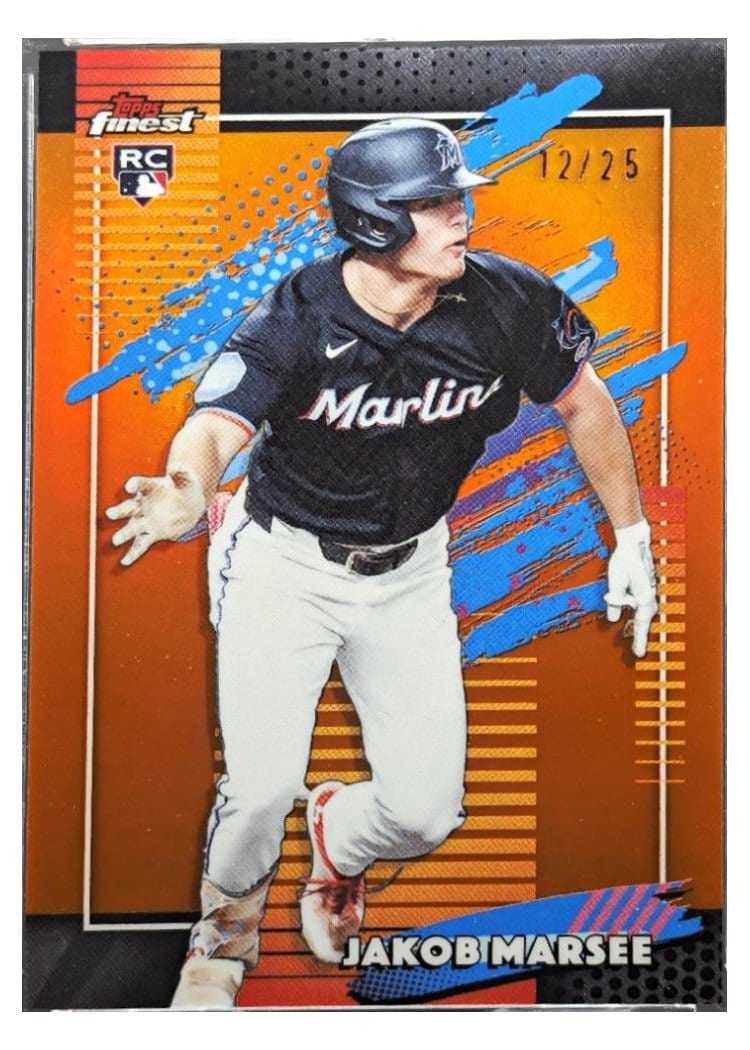 2026 Topps Finest Jakob Marsee #143 card