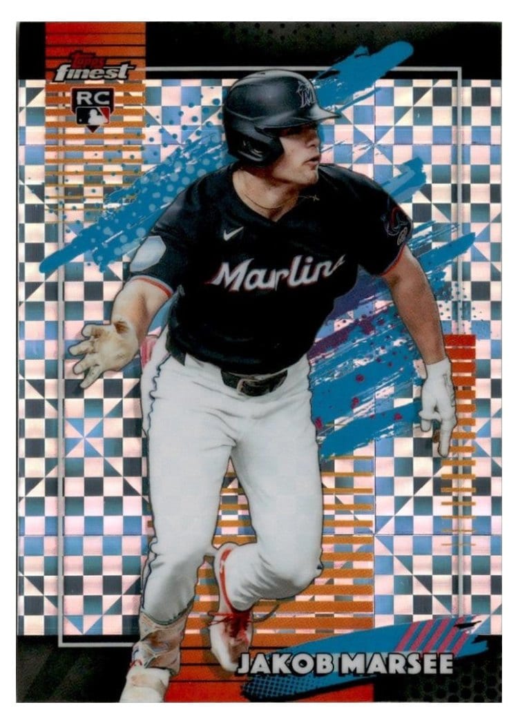 2026 Topps Finest Jakob Marsee #143 card