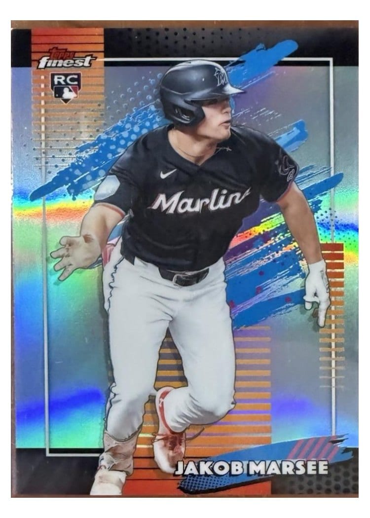 2026 Topps Finest Jakob Marsee #143 card