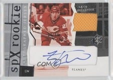 2023-24 SPx 2003-04 Retro - Rookie Autograph Jersey Jakob Pelletier #20-JP card