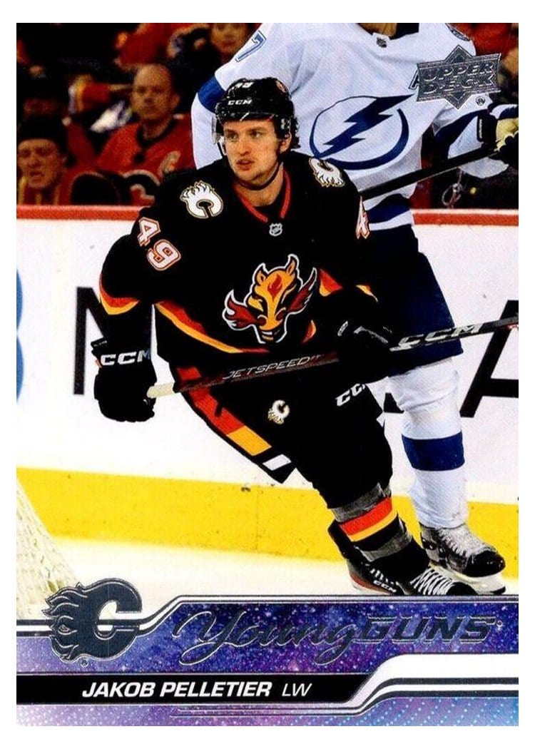 2023-24 Upper Deck Base Set Jakob Pelletier #208 card
