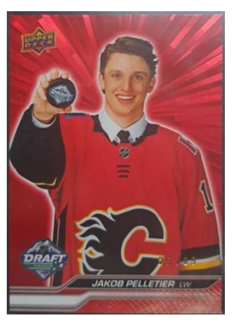 2023-24 Upper Deck Base Set Jakob Pelletier #744 card
