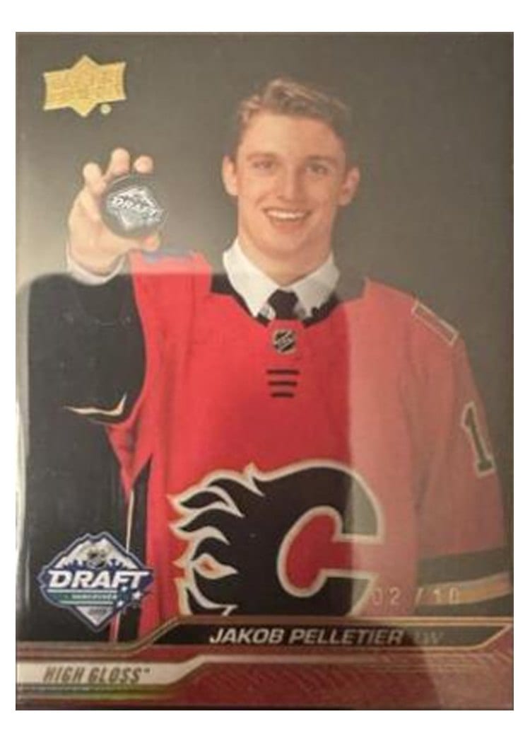 2023-24 Upper Deck Base Set Jakob Pelletier #744 card
