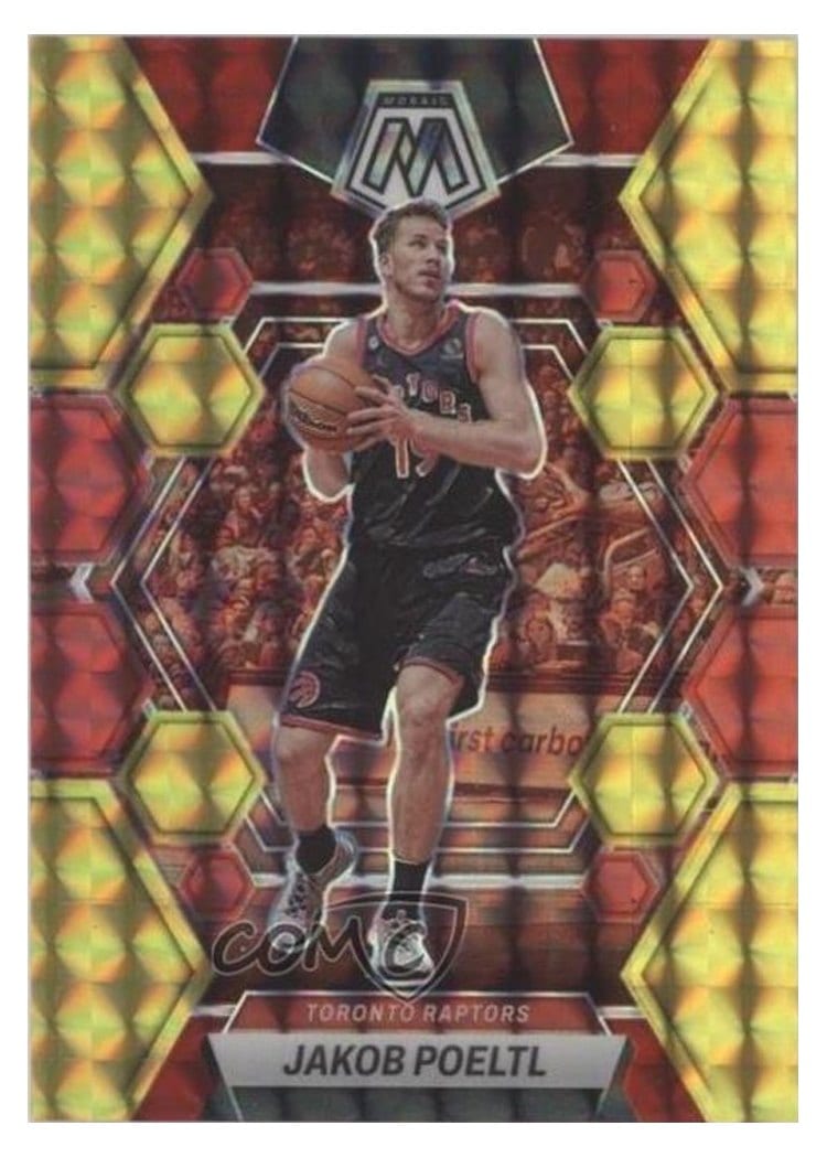 2022-23 Panini Mosaic Base Set Jakob Poeltl #114 card