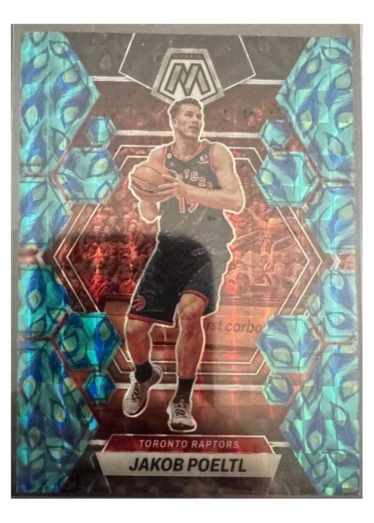 2022-23 Panini Mosaic Base Set Jakob Poeltl #114 card