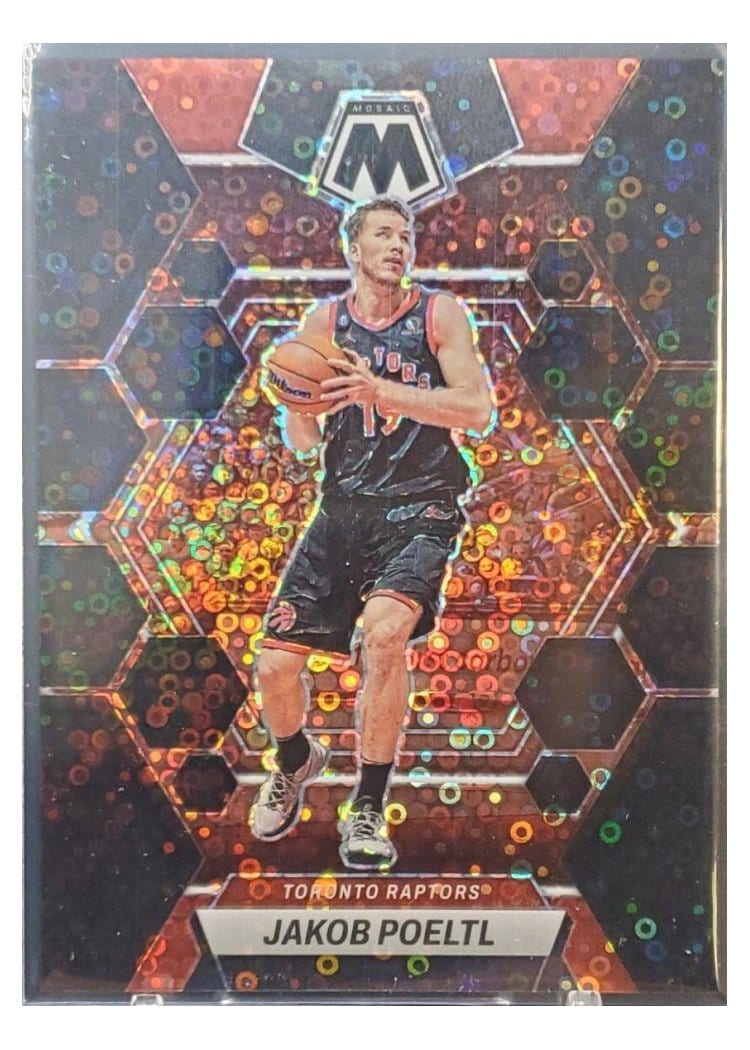 2022-23 Panini Mosaic Base Set Jakob Poeltl #114 card
