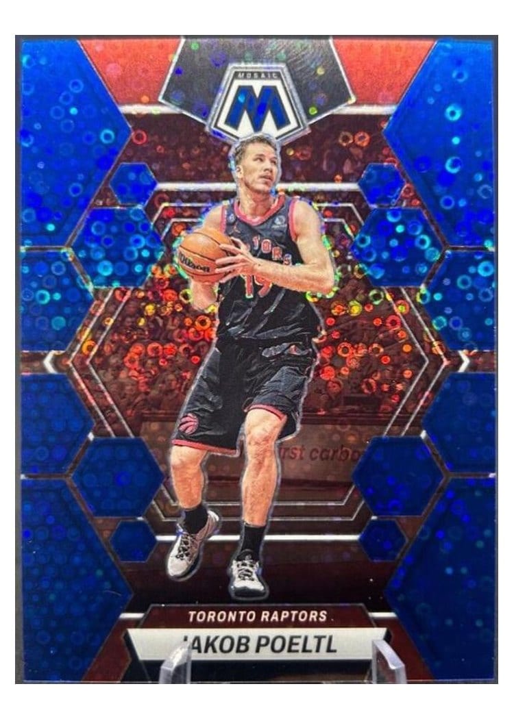 2022-23 Panini Mosaic Base Set Jakob Poeltl #114 card