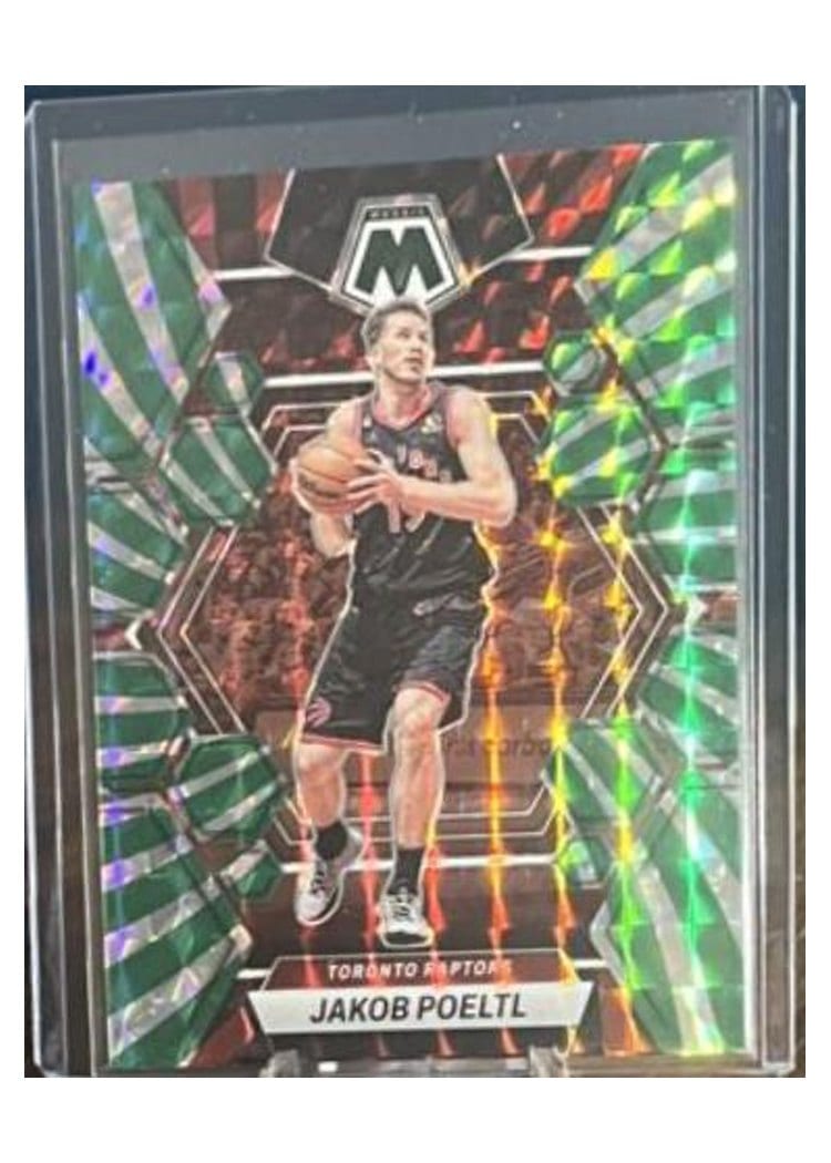 2022-23 Panini Mosaic Base Set Jakob Poeltl #114 card