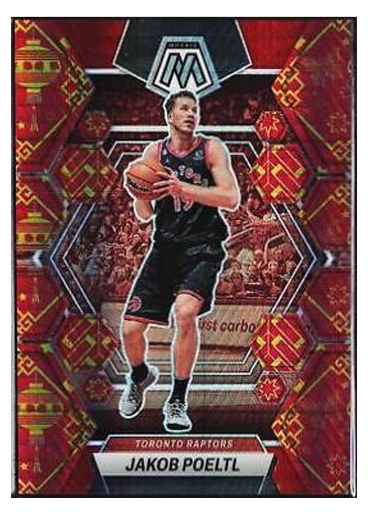 2022-23 Panini Mosaic Base Set Jakob Poeltl #114 card
