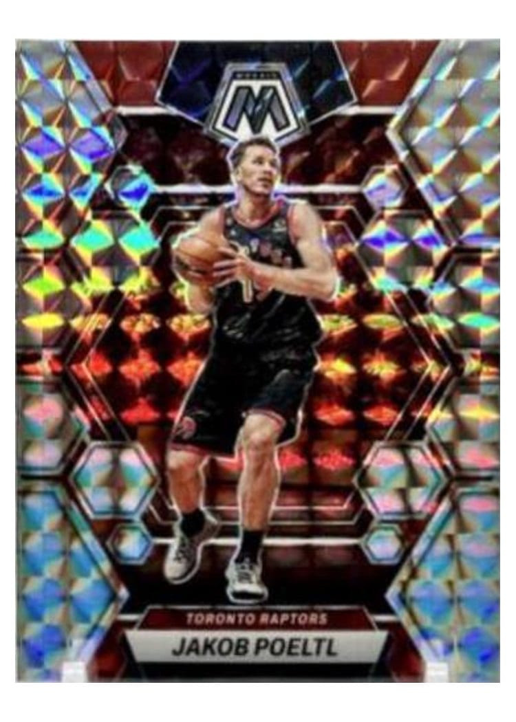 2022-23 Panini Mosaic Base Set Jakob Poeltl #114 card