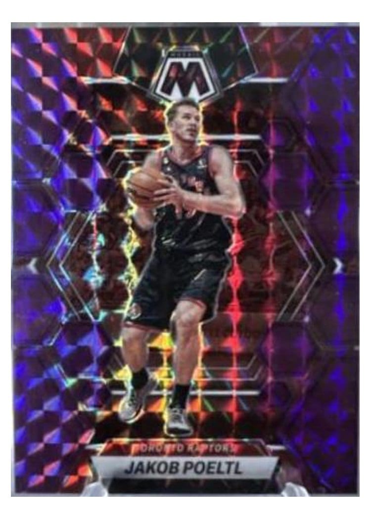 2022-23 Panini Mosaic Base Set Jakob Poeltl #114 card