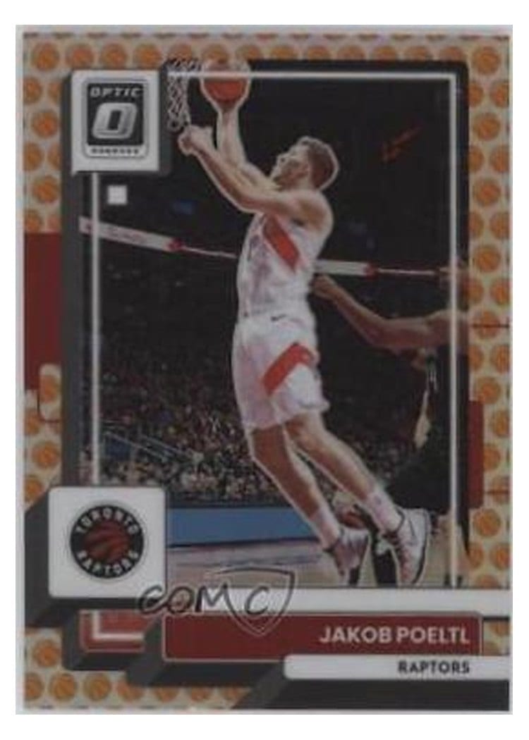 2022 Panini Donruss Optic Jakob Poeltl Basketball #187 card