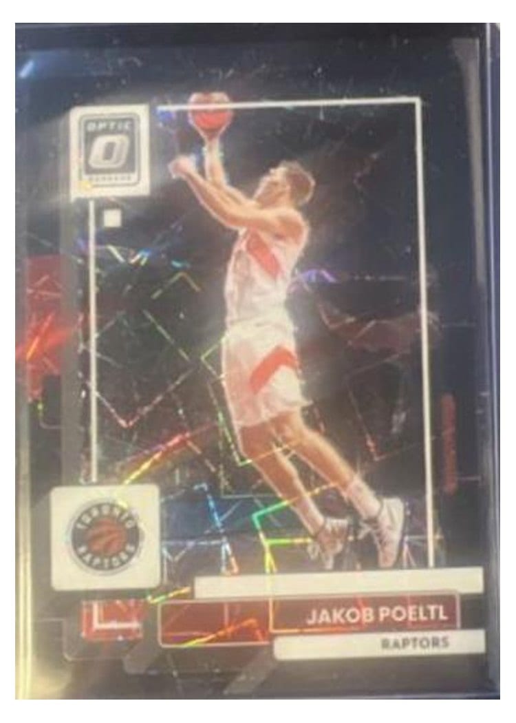 2022 Panini Donruss Optic Jakob Poeltl #187 card