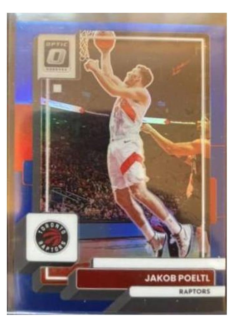2022 Panini Donruss Optic Jakob Poeltl #187 card
